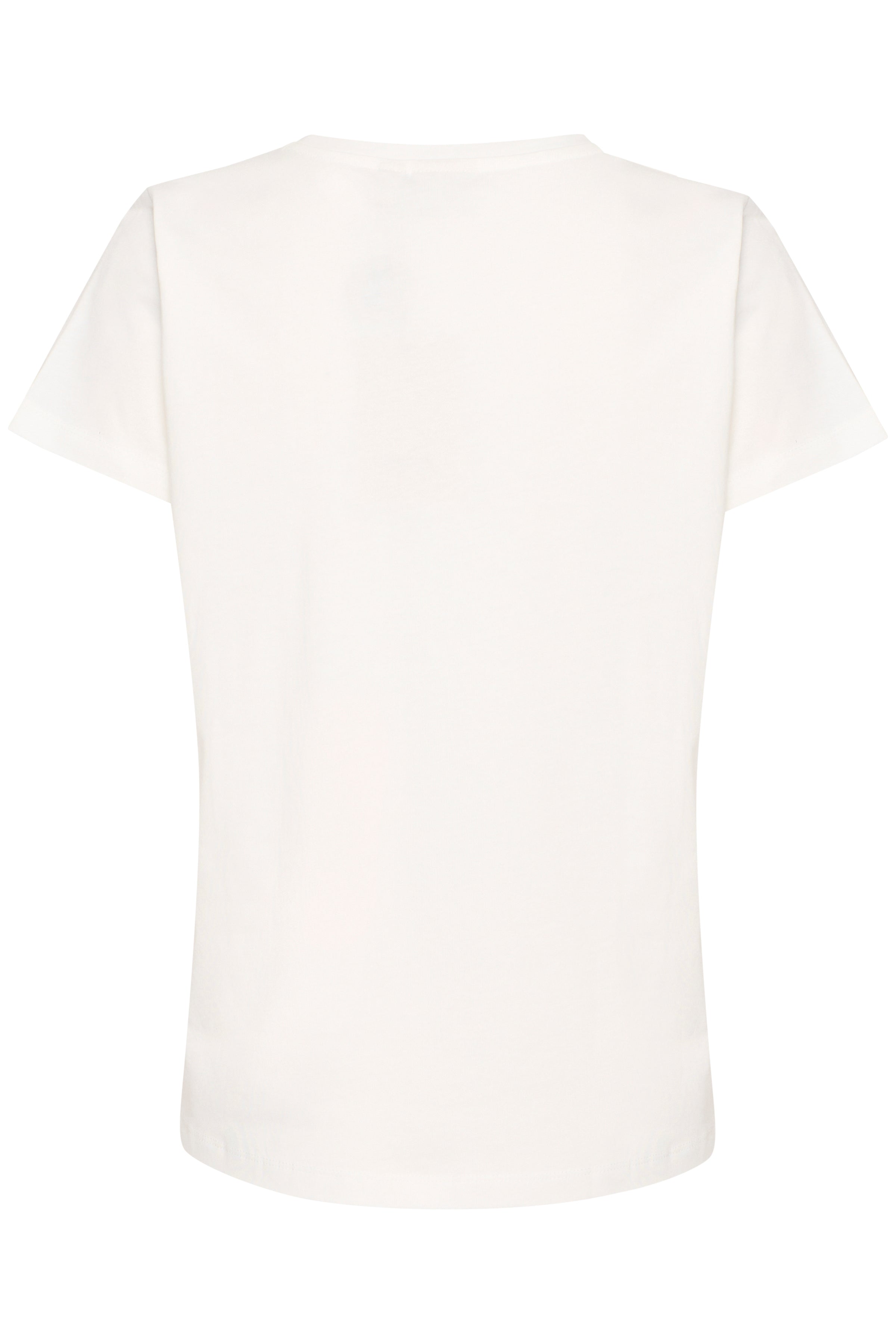 Fransa FRCreative tee 1 blanc de blanc mix - Online - Mode