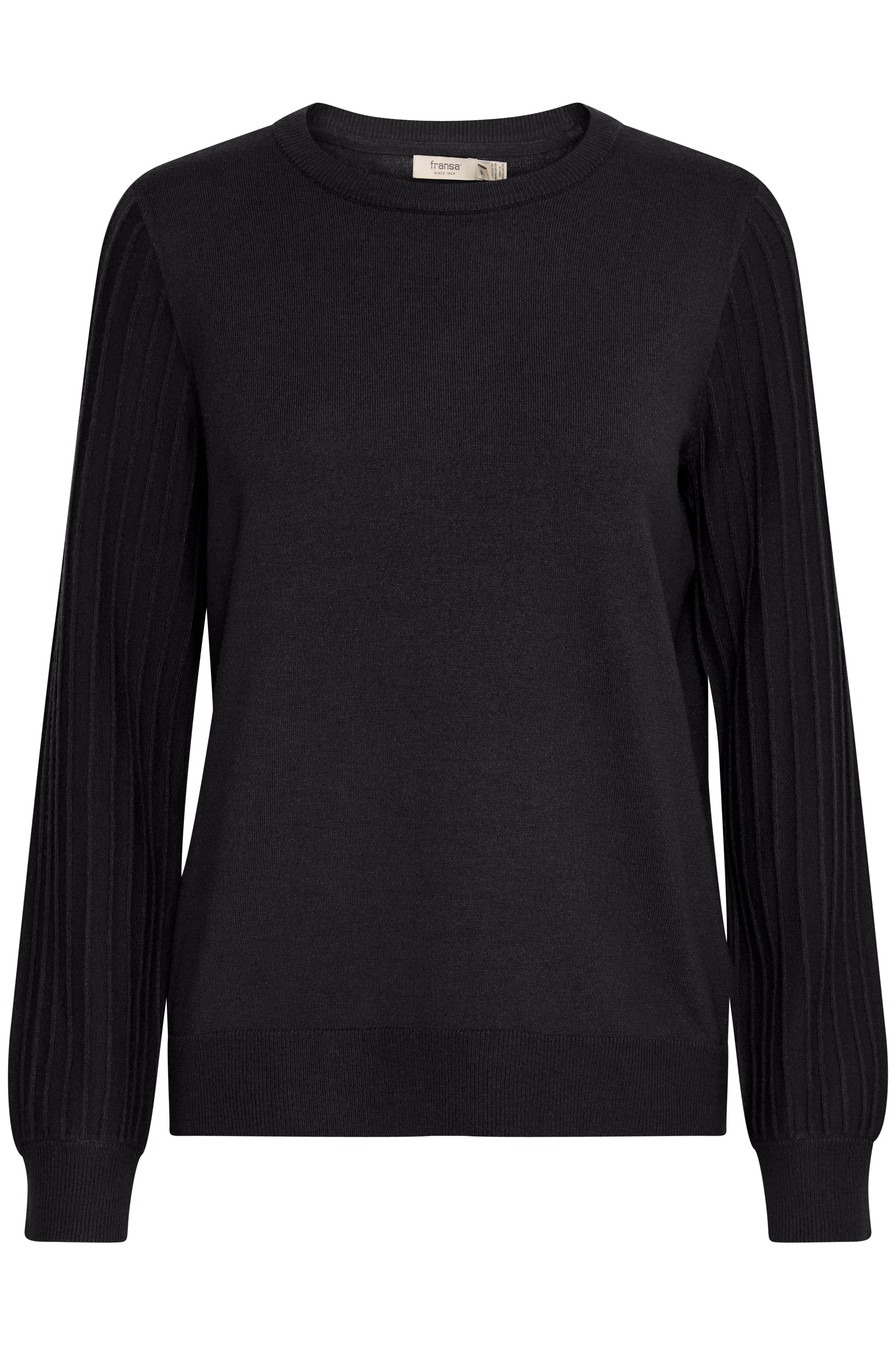 Fransa FRlil PU 2 pullover black - Online - Mode