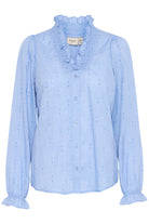 Fransa FRpopla shirt azure blue - Online - Mode