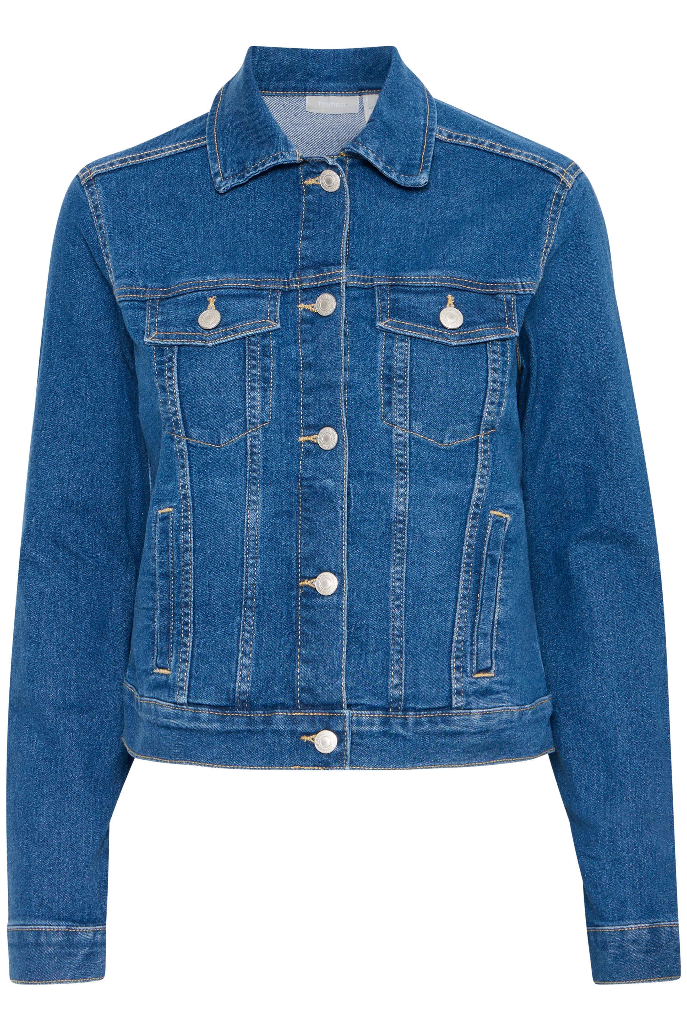 Fransa FXDenima jacket mid blue denim - Online - Mode