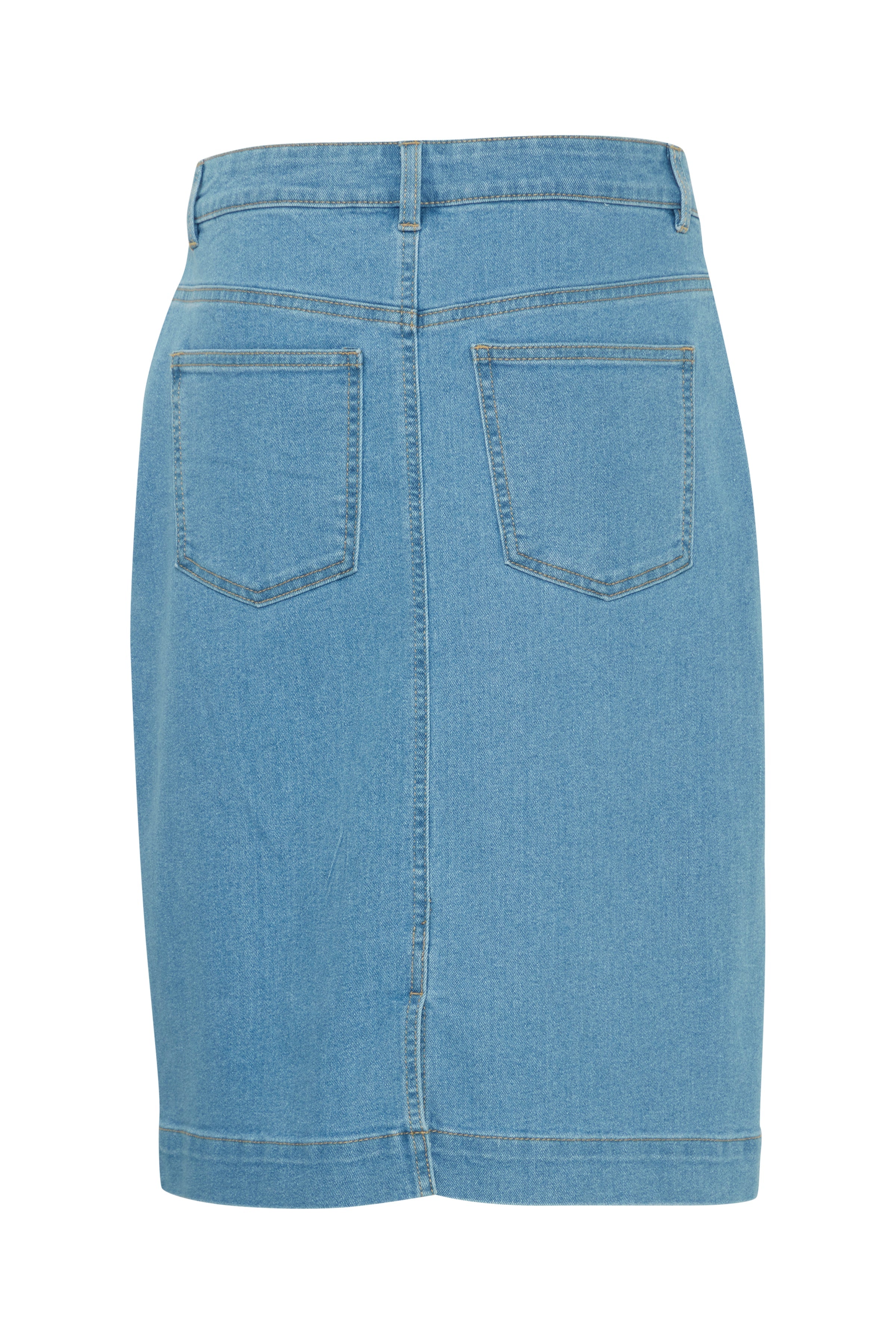 Fransa FXDenima skirt 2 light blue denim - Online - Mode