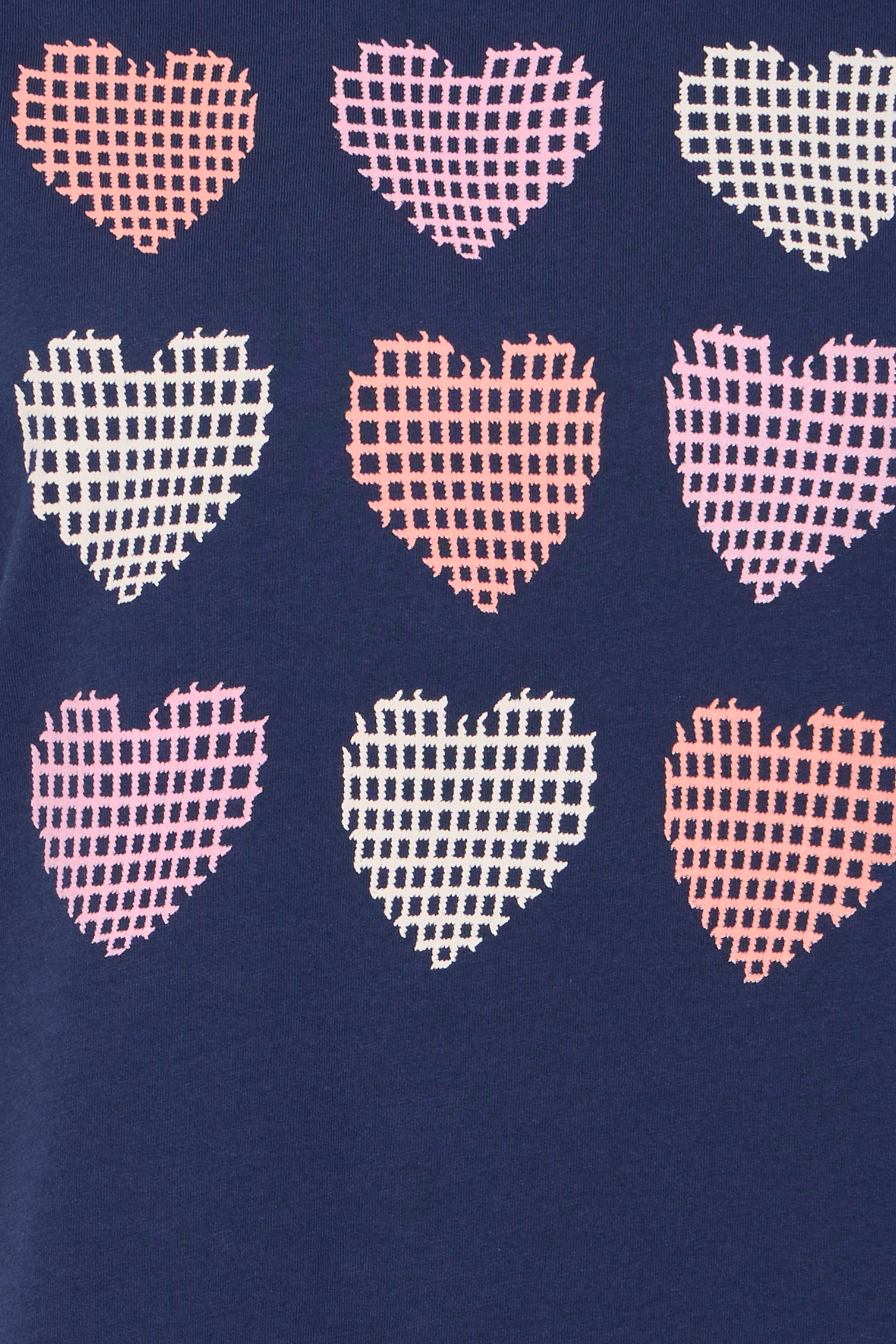 Fransa FXJeni tee 6 navy blazer mix - Online - Mode