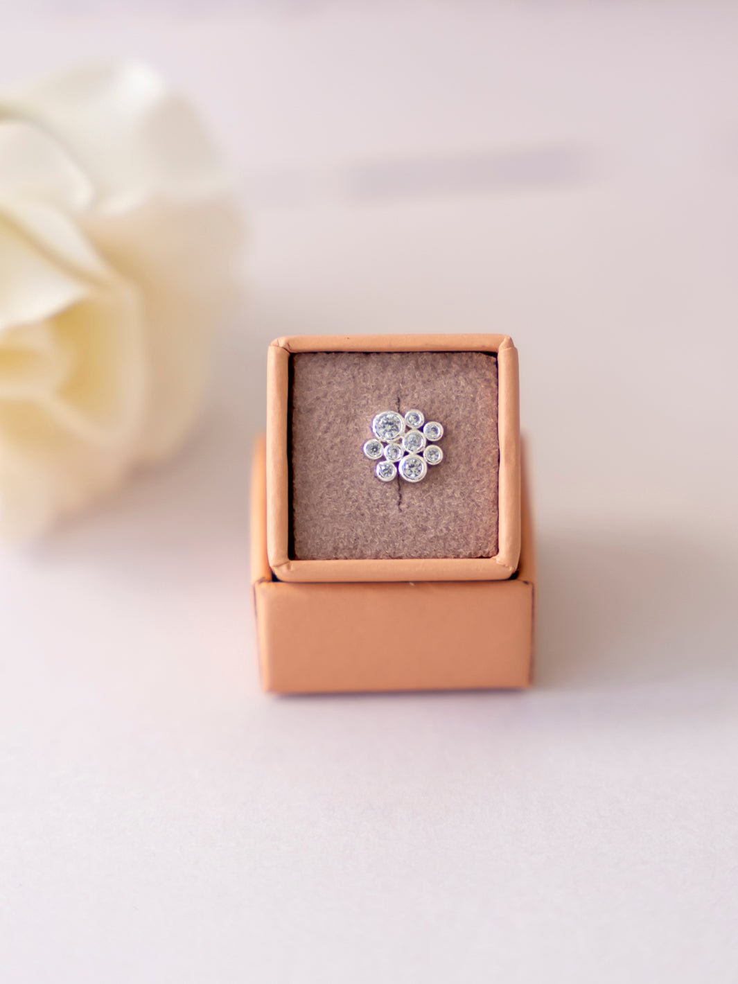 Friihof+Siig Flower Elegance onepiece ørering silver - Online - Mode