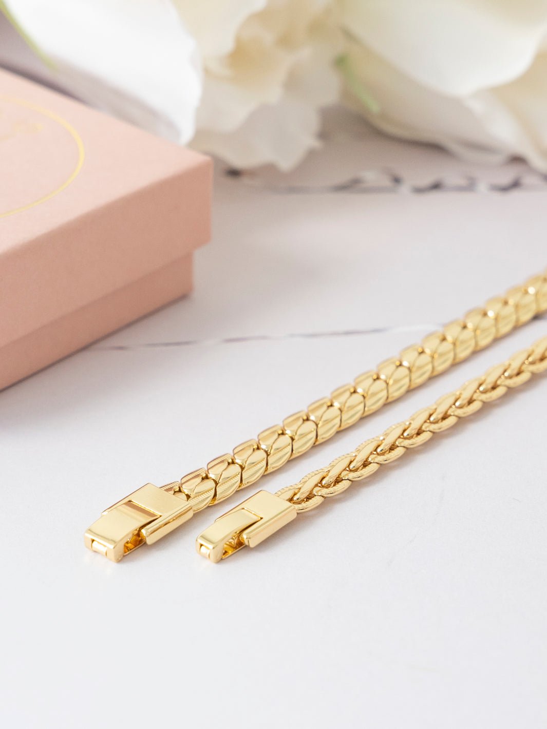 Friihof+Siig Golden Braided Elegance armbånd forgyldt - Online - Mode