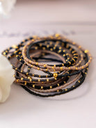 Friihof+Siig Golden Harmony Armbånd black - Online - Mode