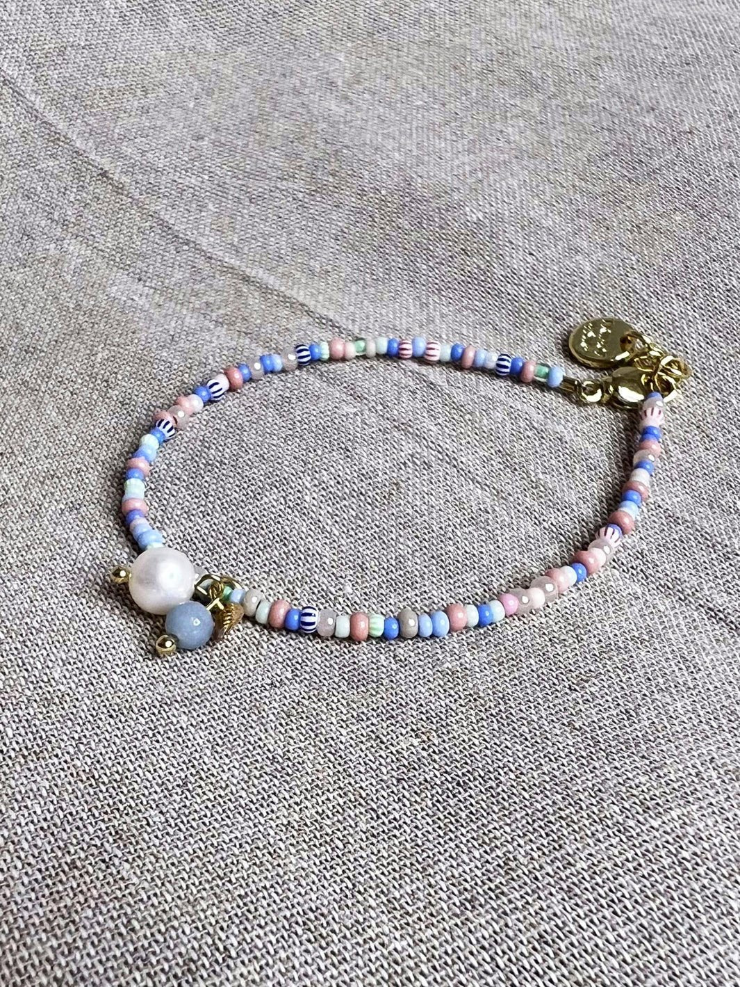 Friihof+Siig Susy armbånd multicolor blue pearl - Online-Mode