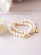 Friihof+Siig White Gold Pearl armbånd - Online - Mode