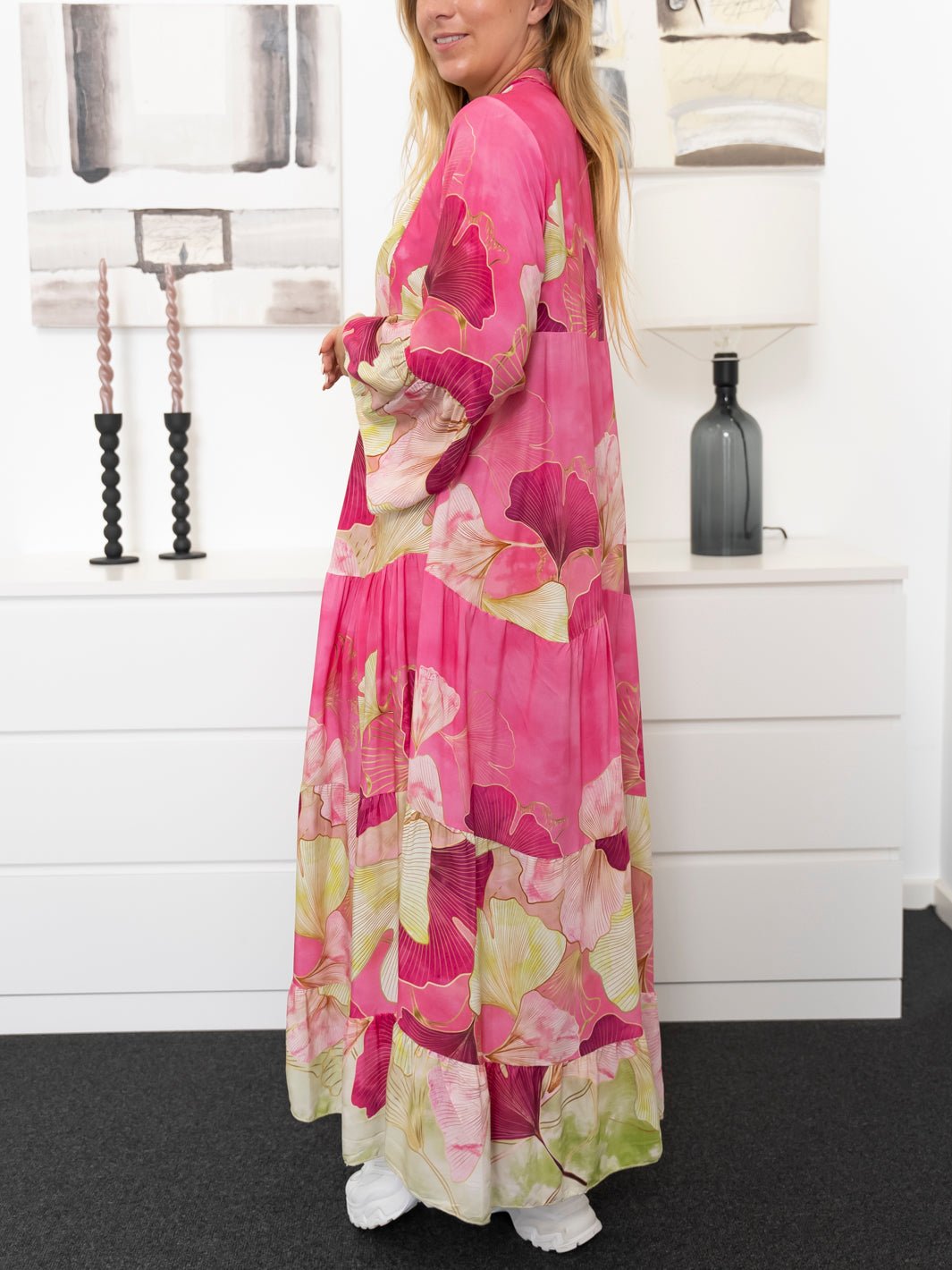 Gabriella dress pink mix - Online - Mode