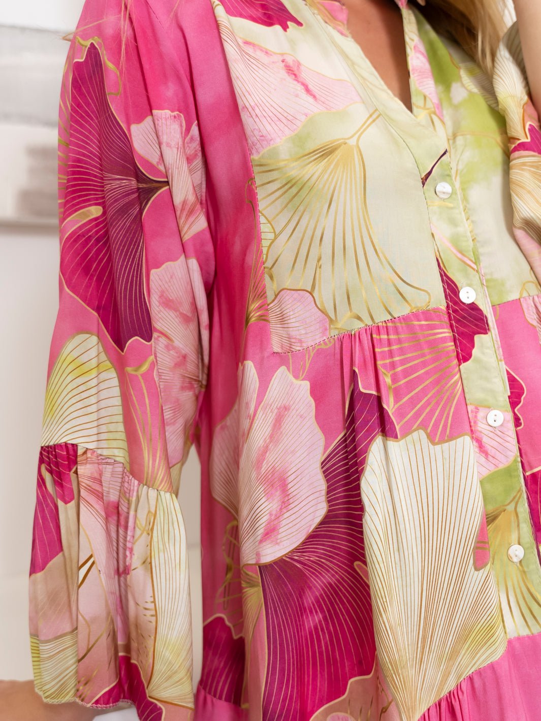Gabriella dress pink mix - Online - Mode