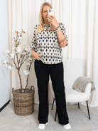 Ichi IHEmmeretta shirt SS2 total eclipse - Online - Mode