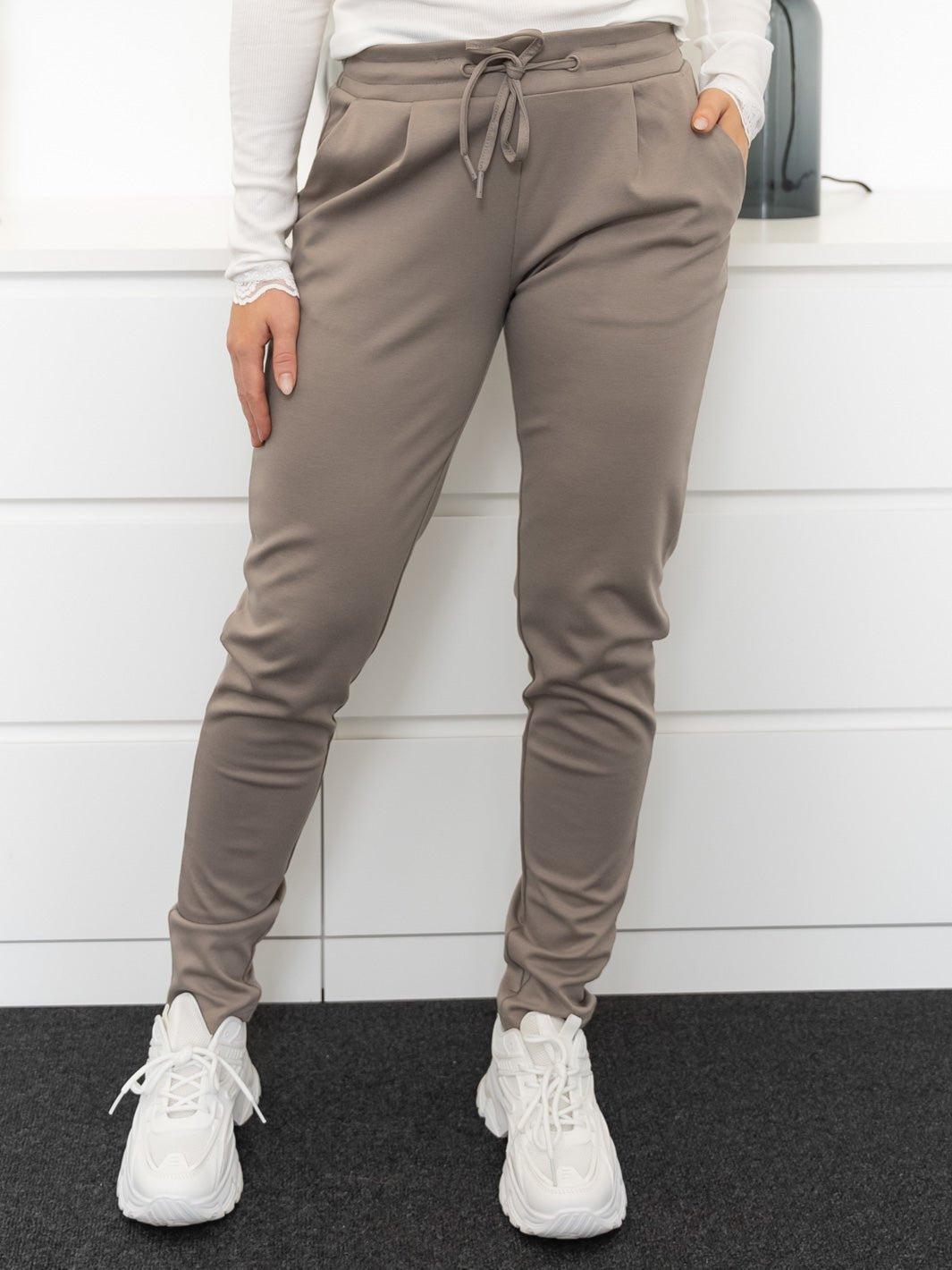 Ichi IHkate pants long driftwood - Online - Mode