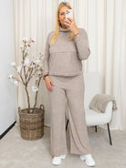 Junipi sweatpants melange brown - Online - Mode