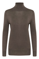 Kaffe Astrid roll neck pullover major brown - Online - Mode