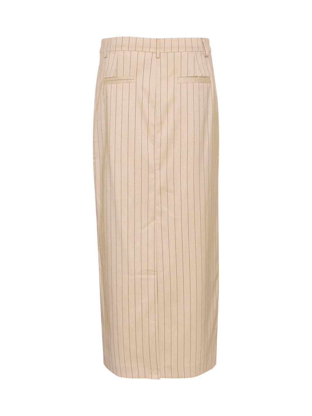 Kaffe KAagathe skirt sand/black pinstripe - Online - Mode