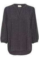 Kaffe KAanny blouse black oyster - Online - Mode