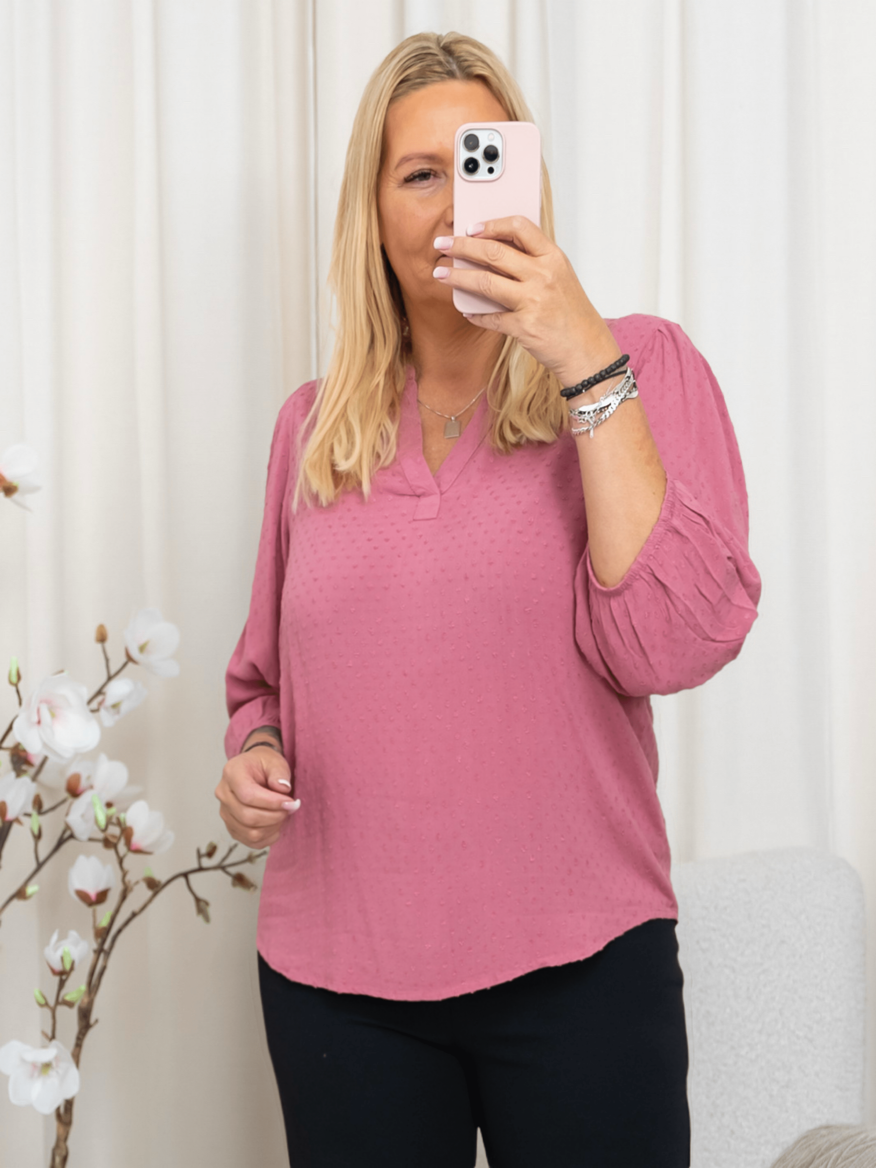 Kaffe KAanny blouse mesa rose - Online - Mode