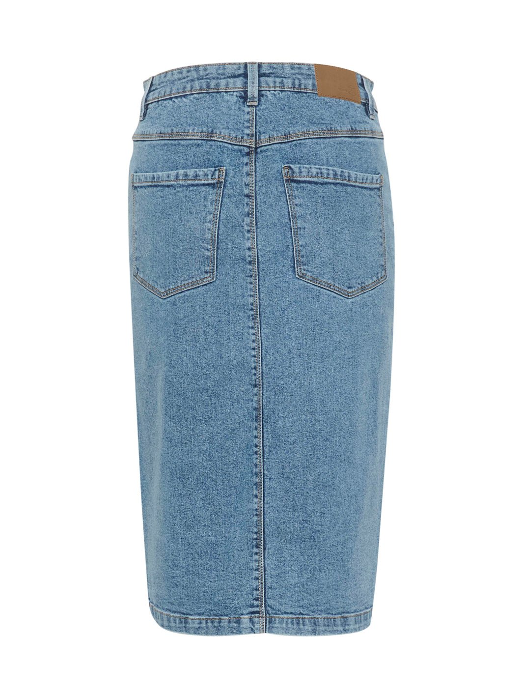 Kaffe KAbarbeth denim skirt light blue washed - Online-Mode