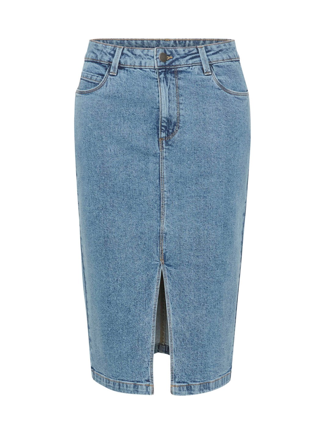 Kaffe KAbarbeth denim skirt light blue washed - Online-Mode