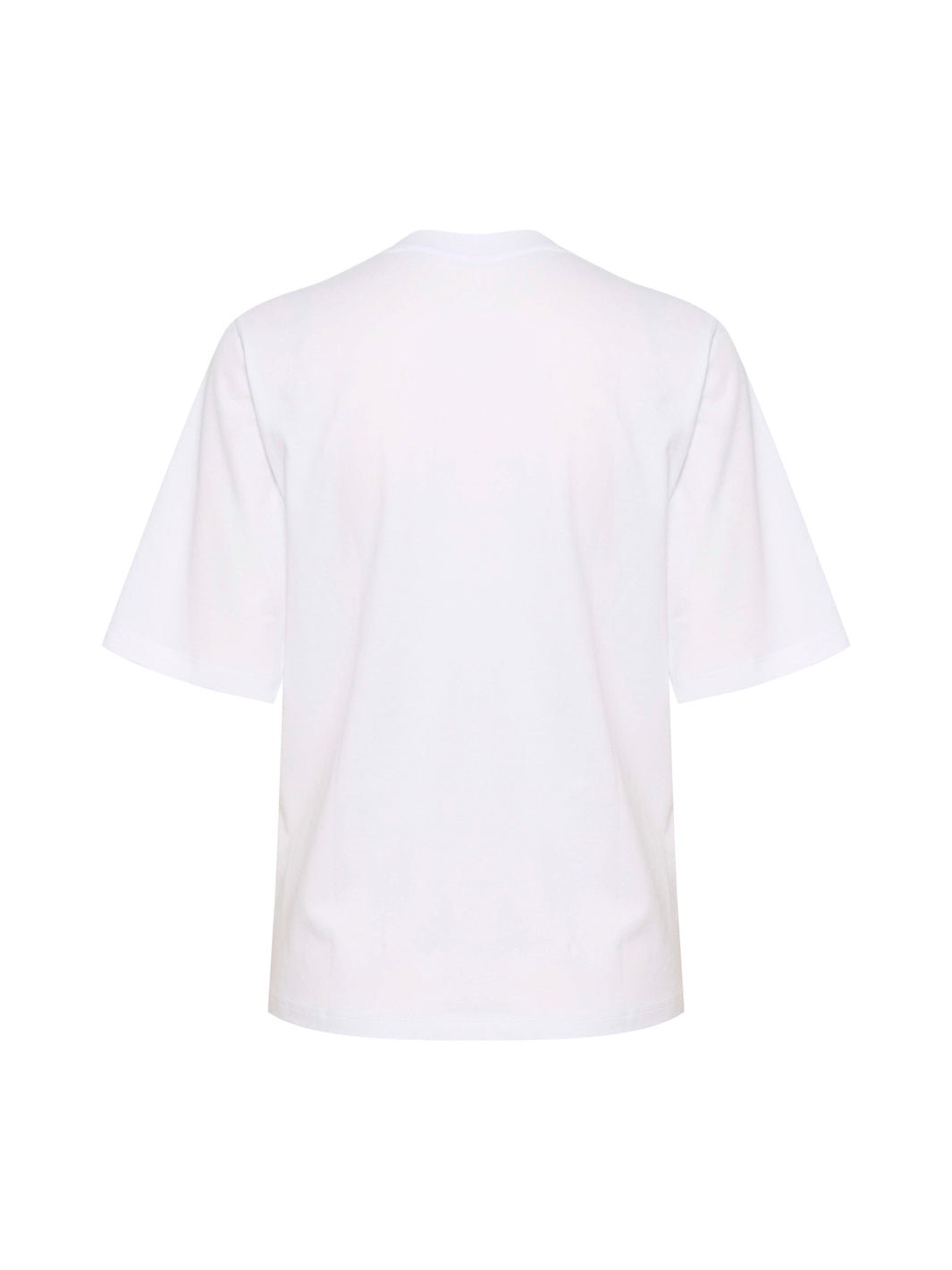Kaffe KAdina t-shirt optical white/blue - Online-Mode