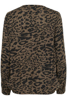 Kaffe KAditte bluse major brown/black - Online - Mode