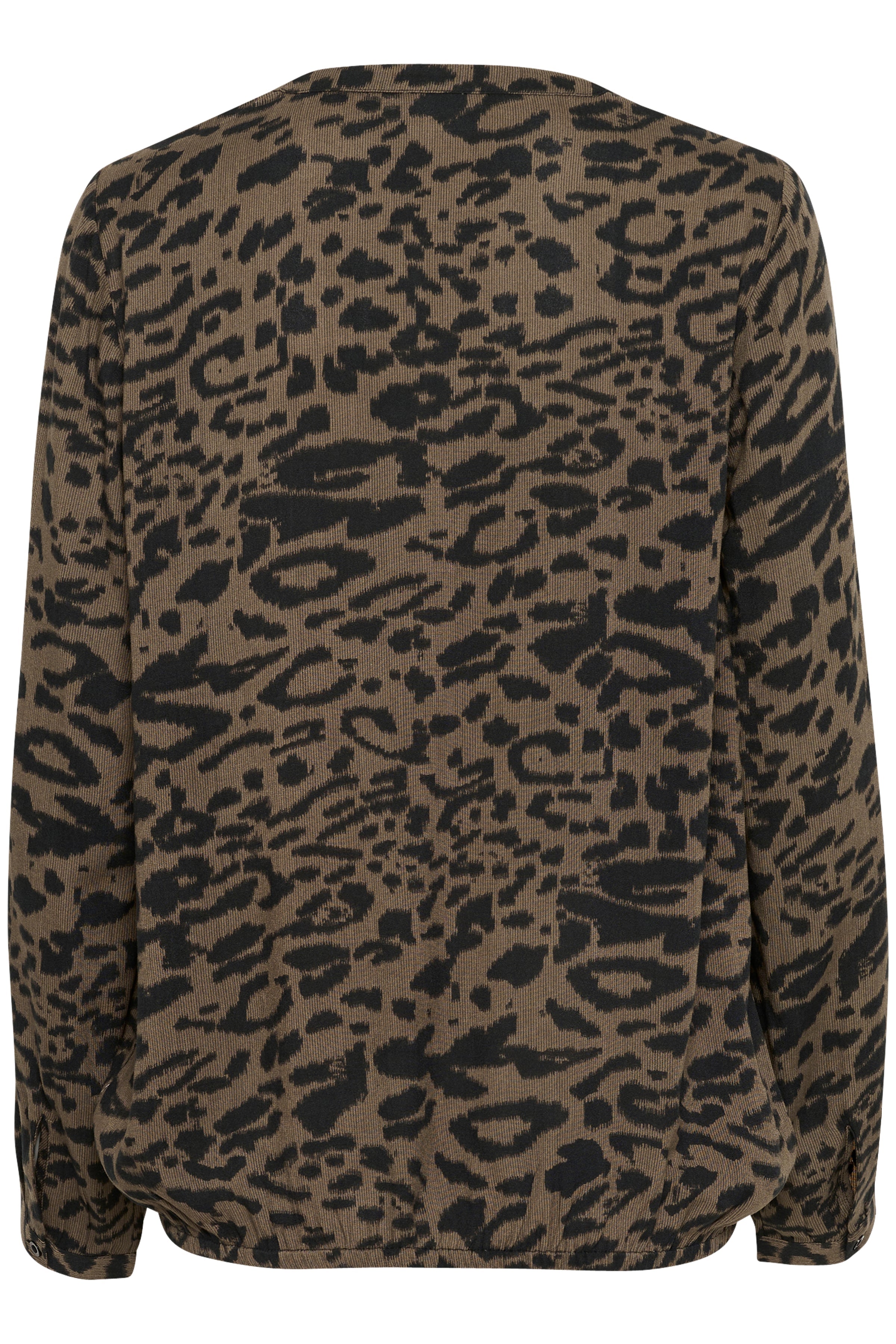 Kaffe KAditte bluse major brown/black - Online - Mode