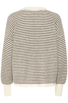 Kaffe KAellery knit pullover chalk/major brown - Online - Mode