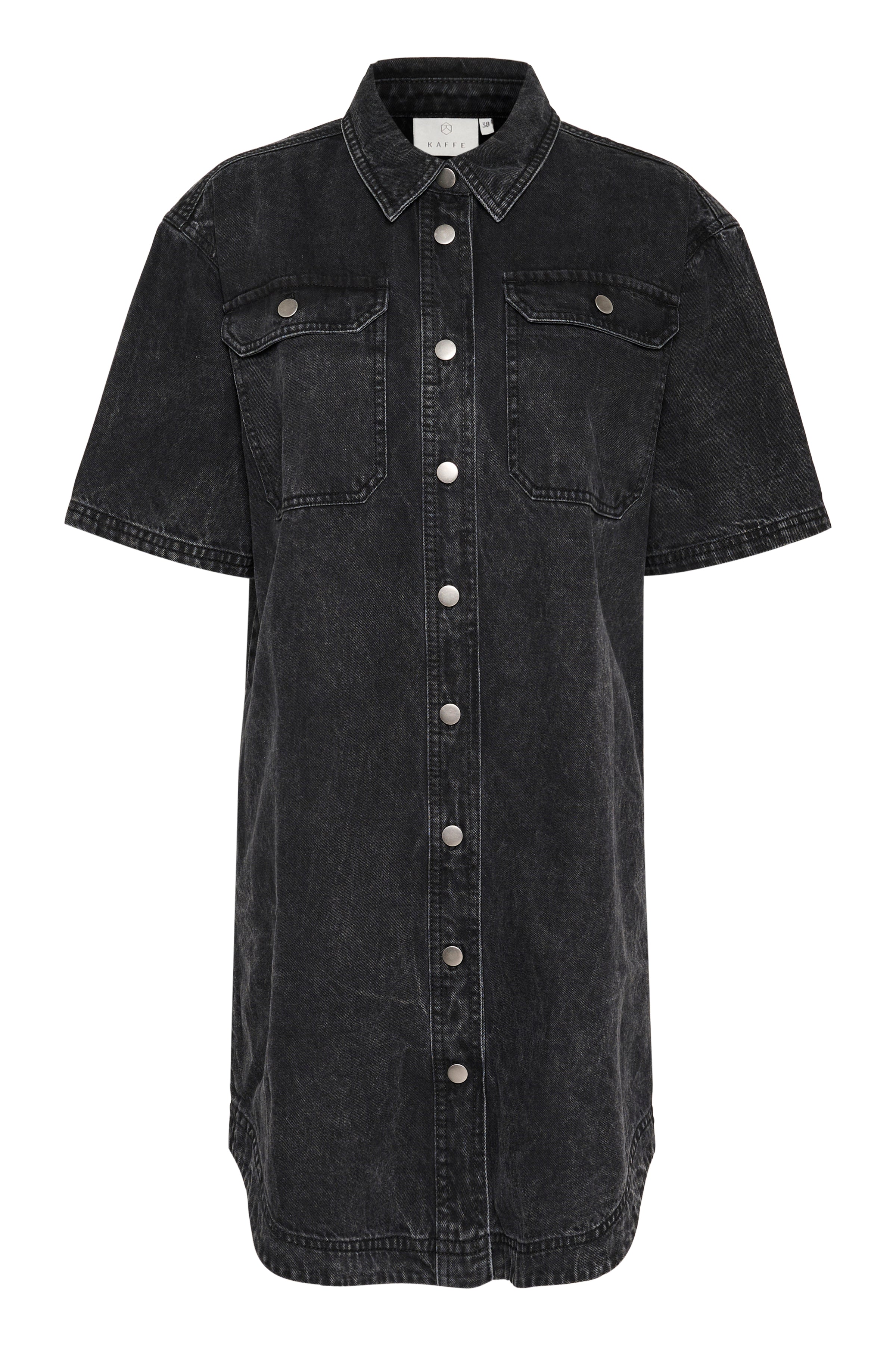 Kaffe KAemma denim shirt dress medium grey denim - Online - Mode