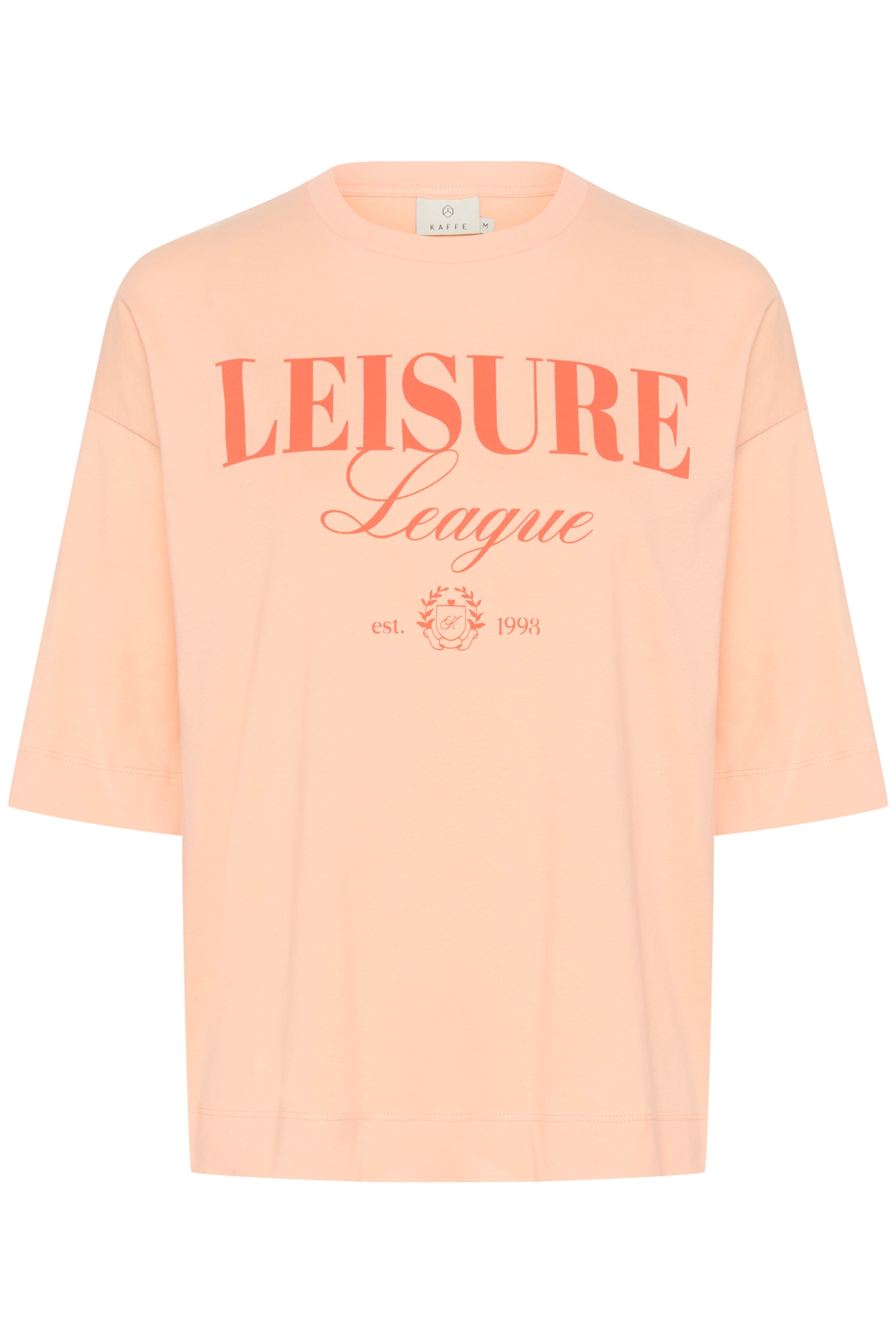 Kaffe KAgissa t-shirt peach nectar - Online - Mode