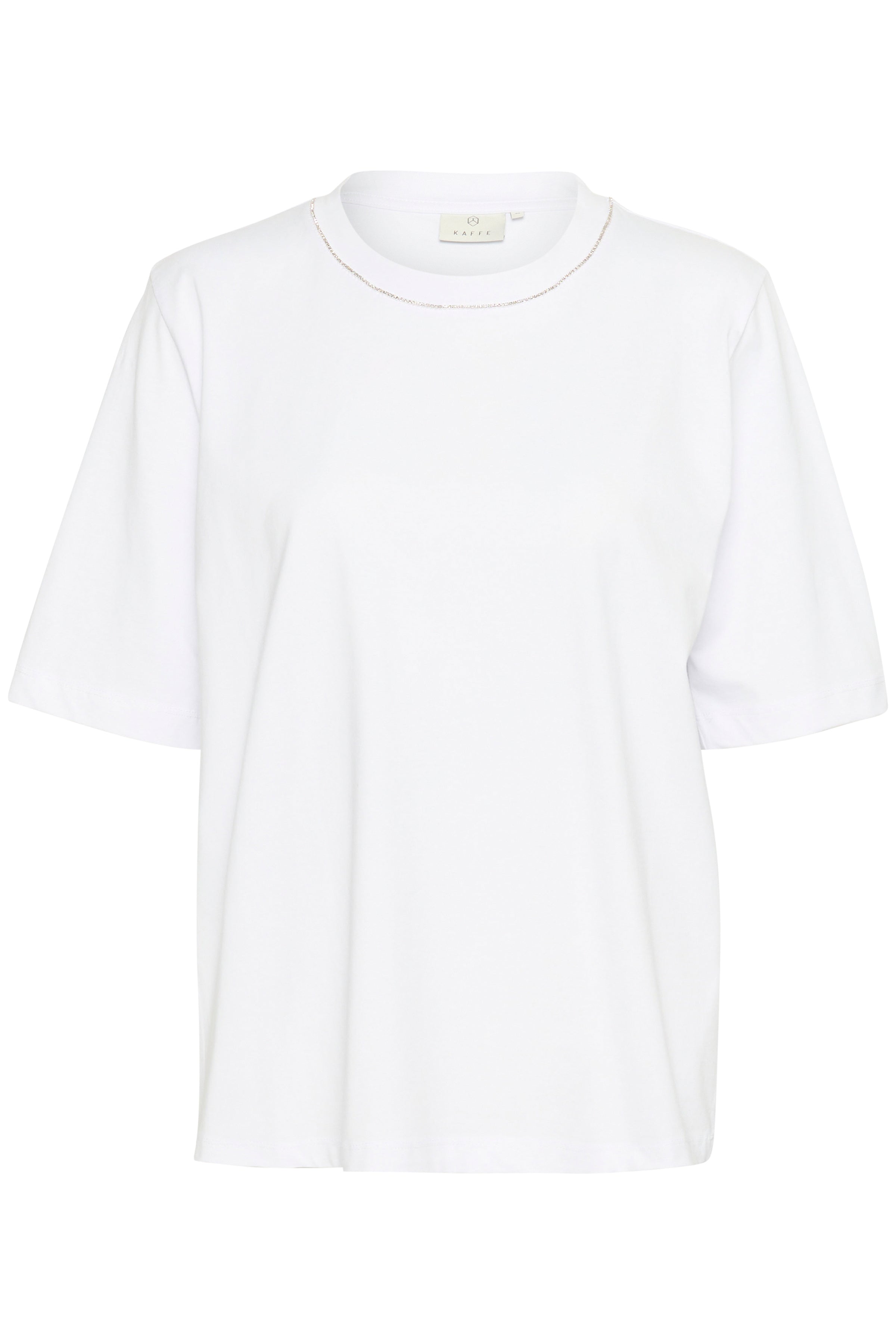 Kaffe KAivana t-shirt optical white - Online - Mode