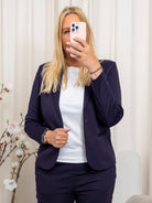 Kaffe KAjenny blazer dawn purple - Online - Mode