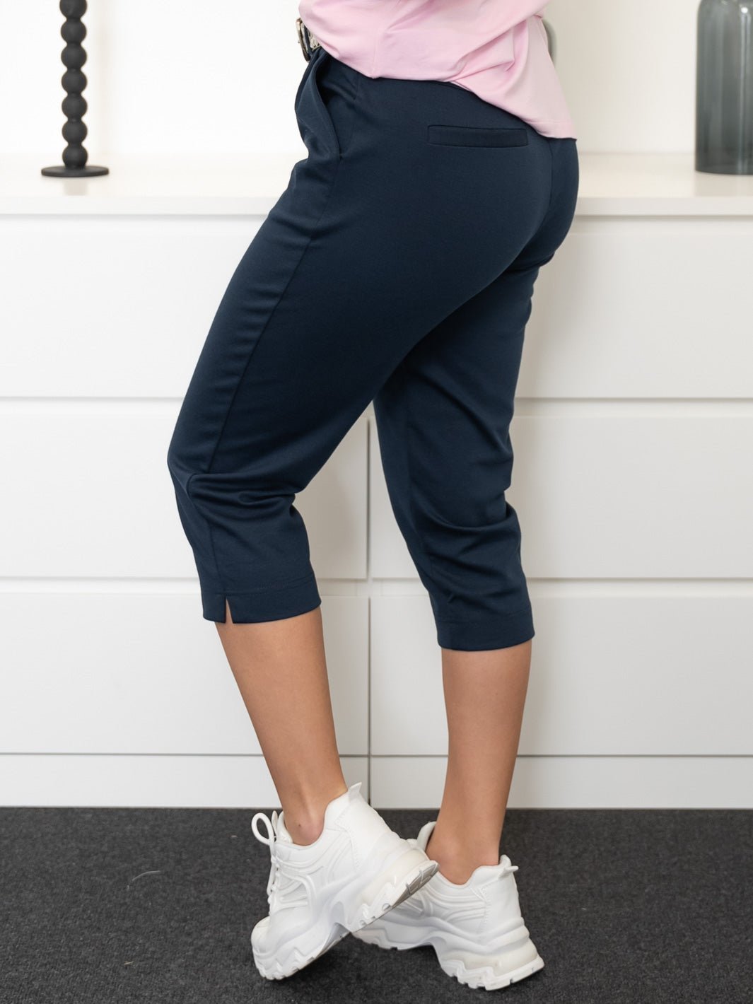 Kaffe KAjenny capri pants midnight marine - Online - Mode