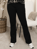 Kaffe KAjenny flared pants black deep