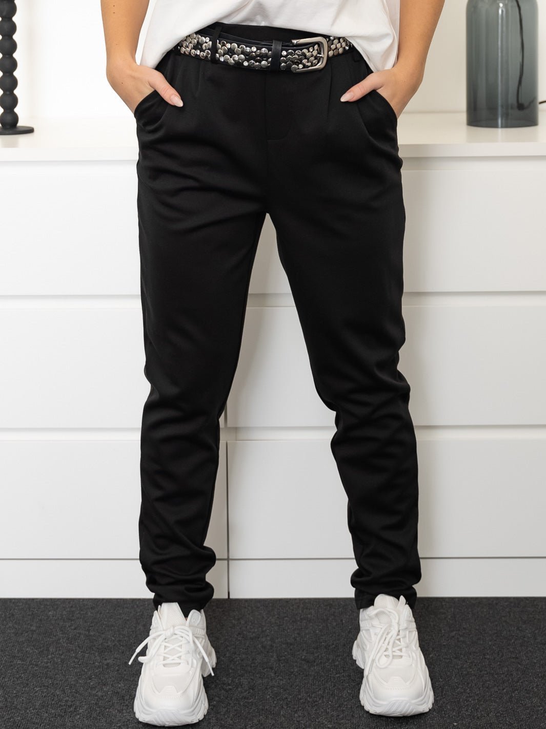 Kaffe KAjenny pants black deep - Online - Mode