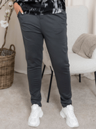 Kaffe KAjenny pants black oyster - Online - Mode