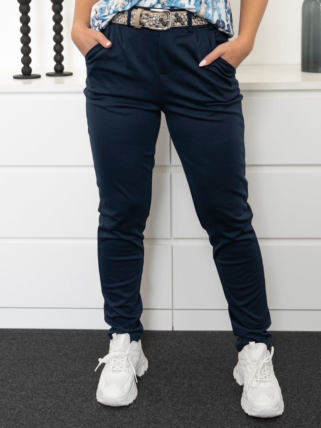 Kaffe KAjenny pants midnight marine - Online - Mode