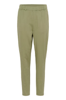 Kaffe KAjenny pants oil green - Online - Mode