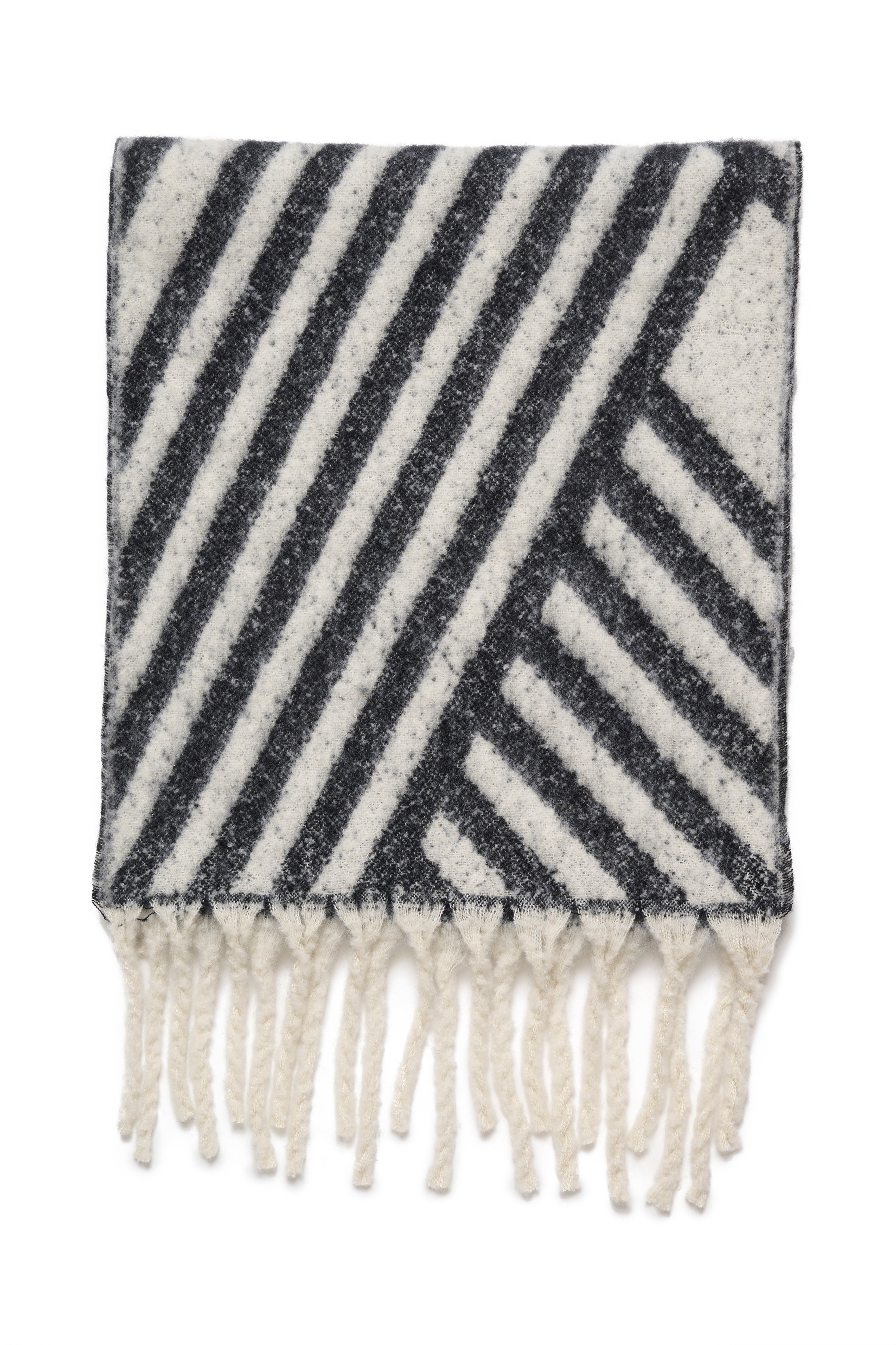 Kaffe Kajojo scarf dark grey/light grey - Online - Mode