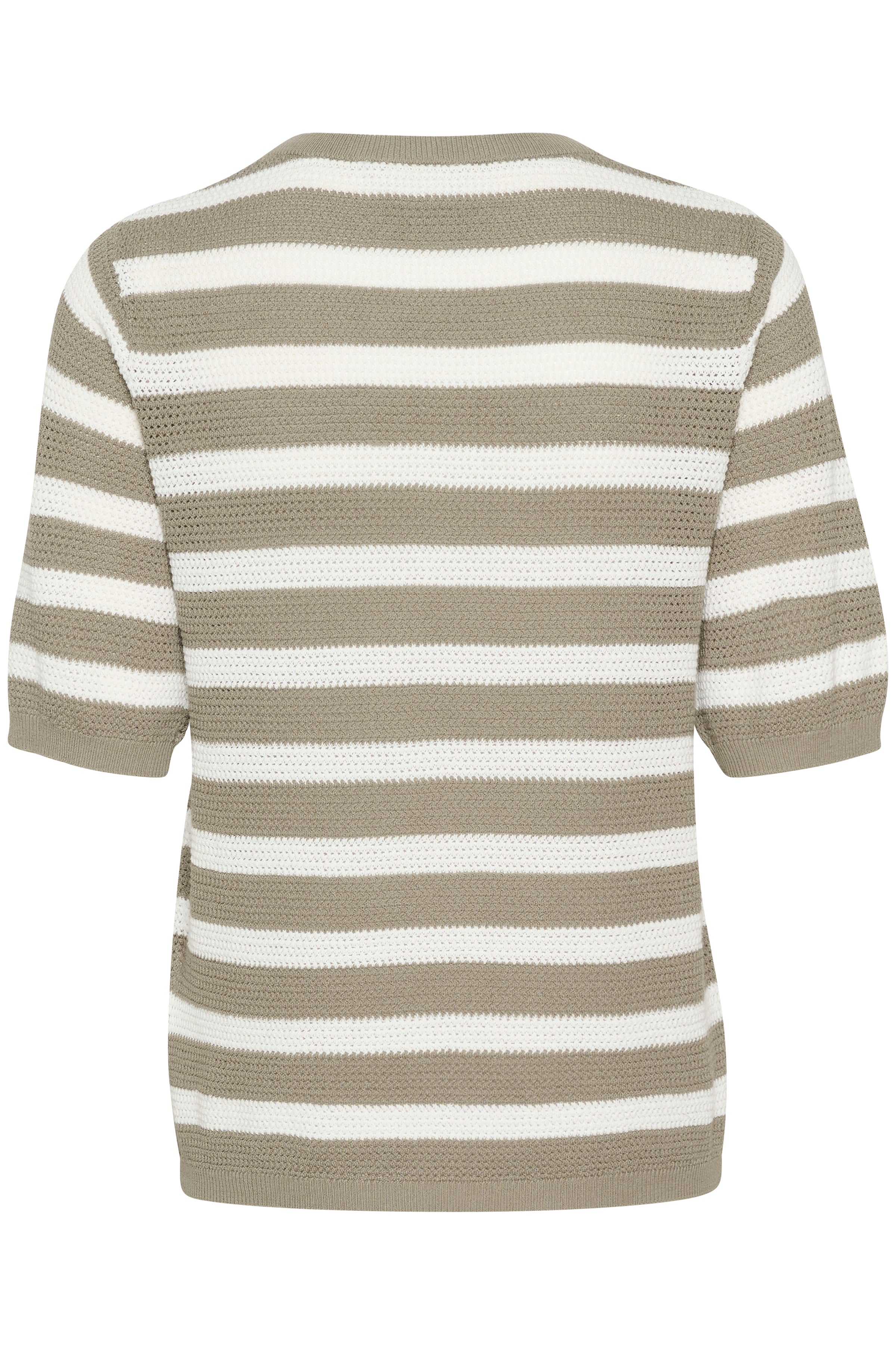 Kaffe KAkaia knit pullover vetiver/chalk - Online - Mode