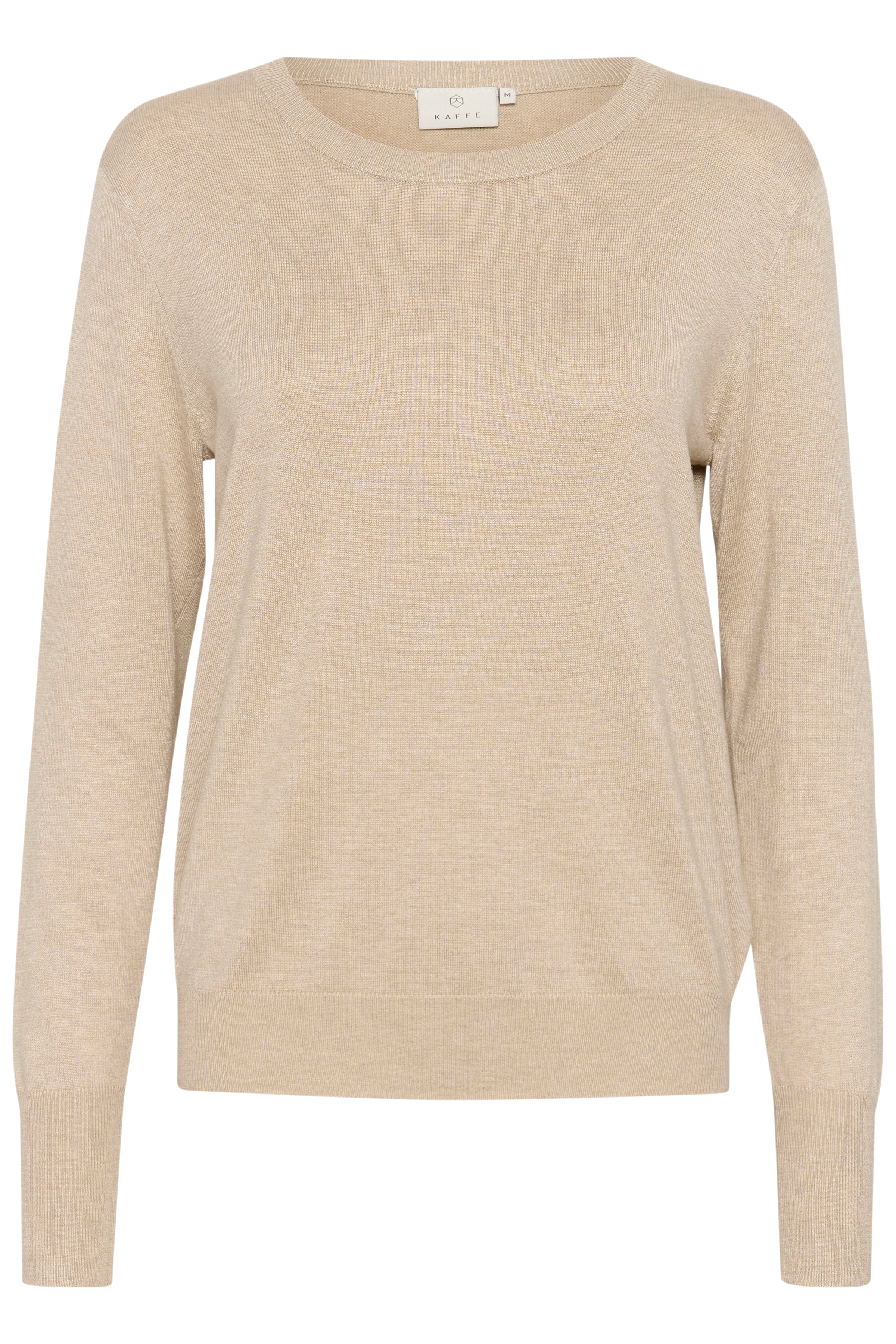 Kaffe KAlizza knit pullover feather grey - Online - Mode
