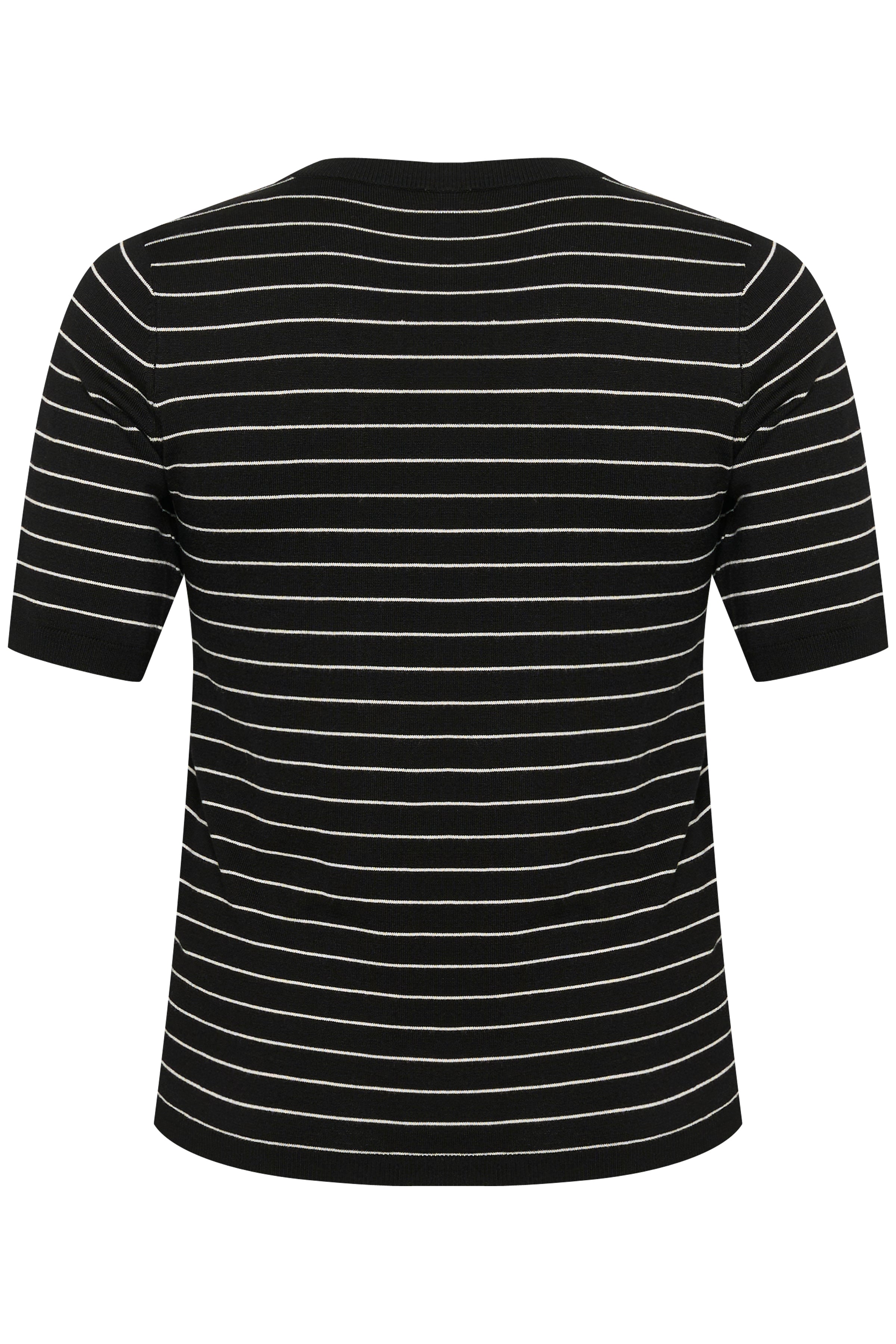Kaffe KAlizza striped knit black/turtledove - Online - Mode