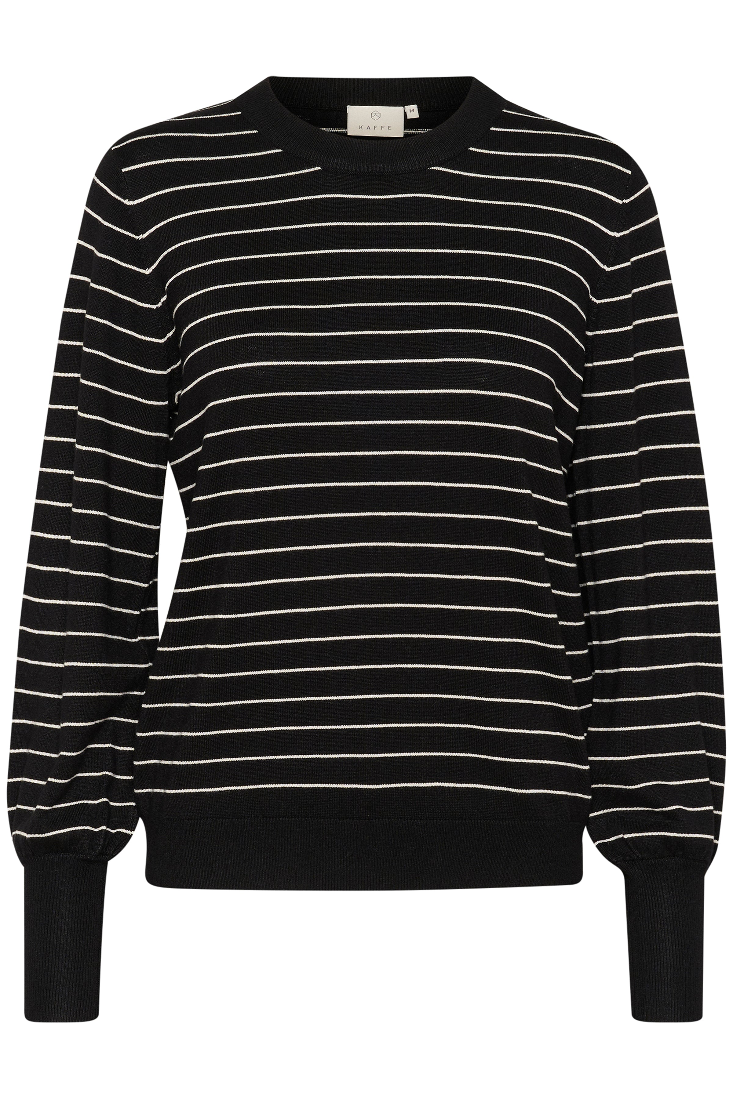 Kaffe KAlizza striped pullover black/turtledove - Online - Mode