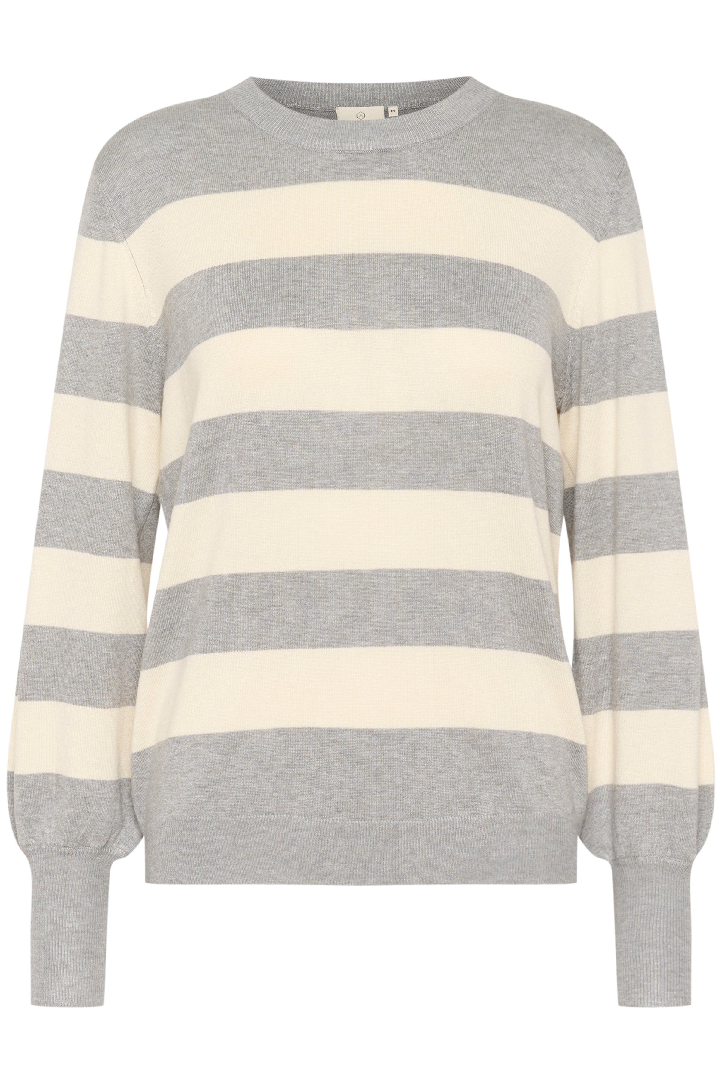 Kaffe KAlizza striped pullover grey/turtledove - Online - Mode