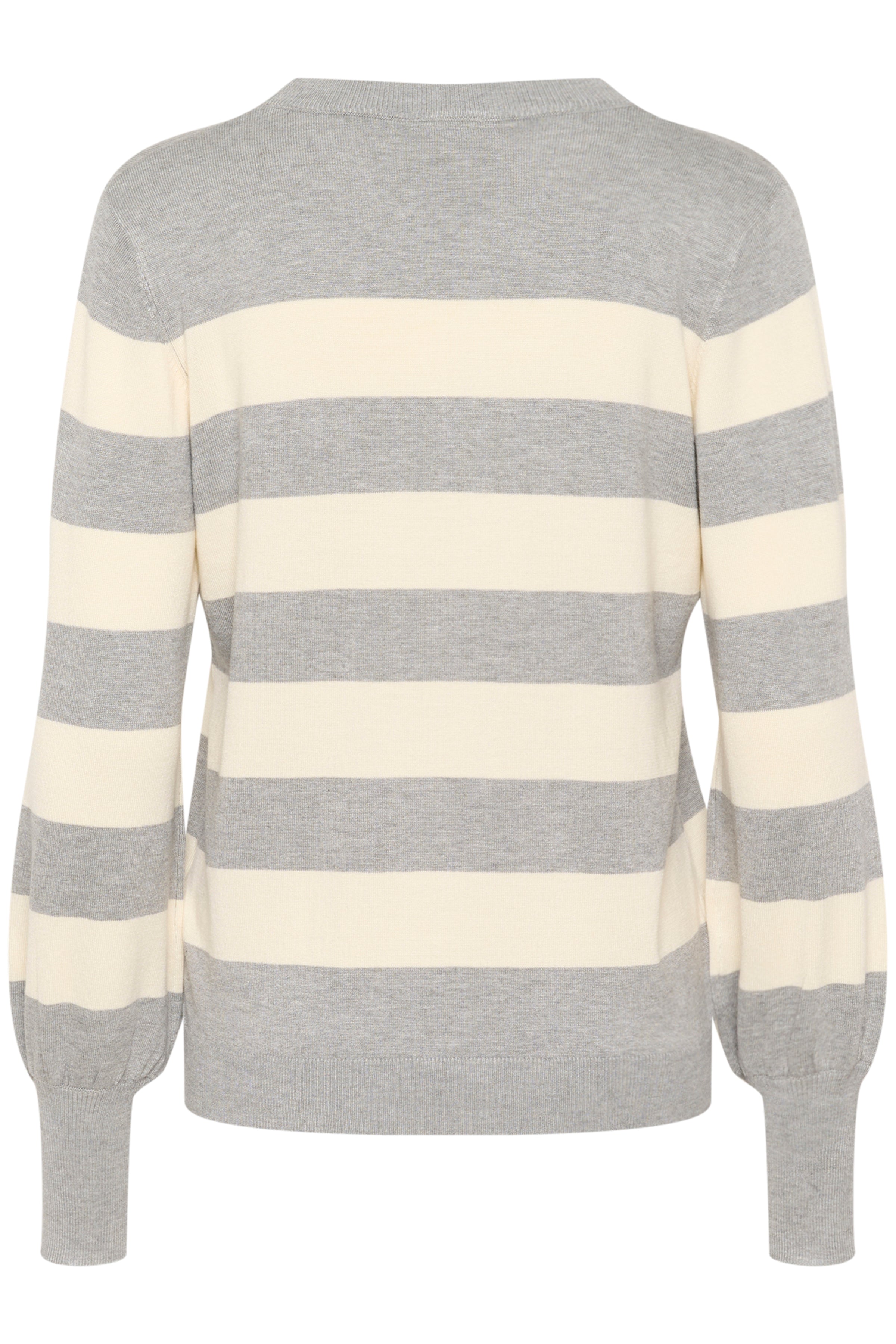 Kaffe KAlizza striped pullover grey/turtledove - Online - Mode