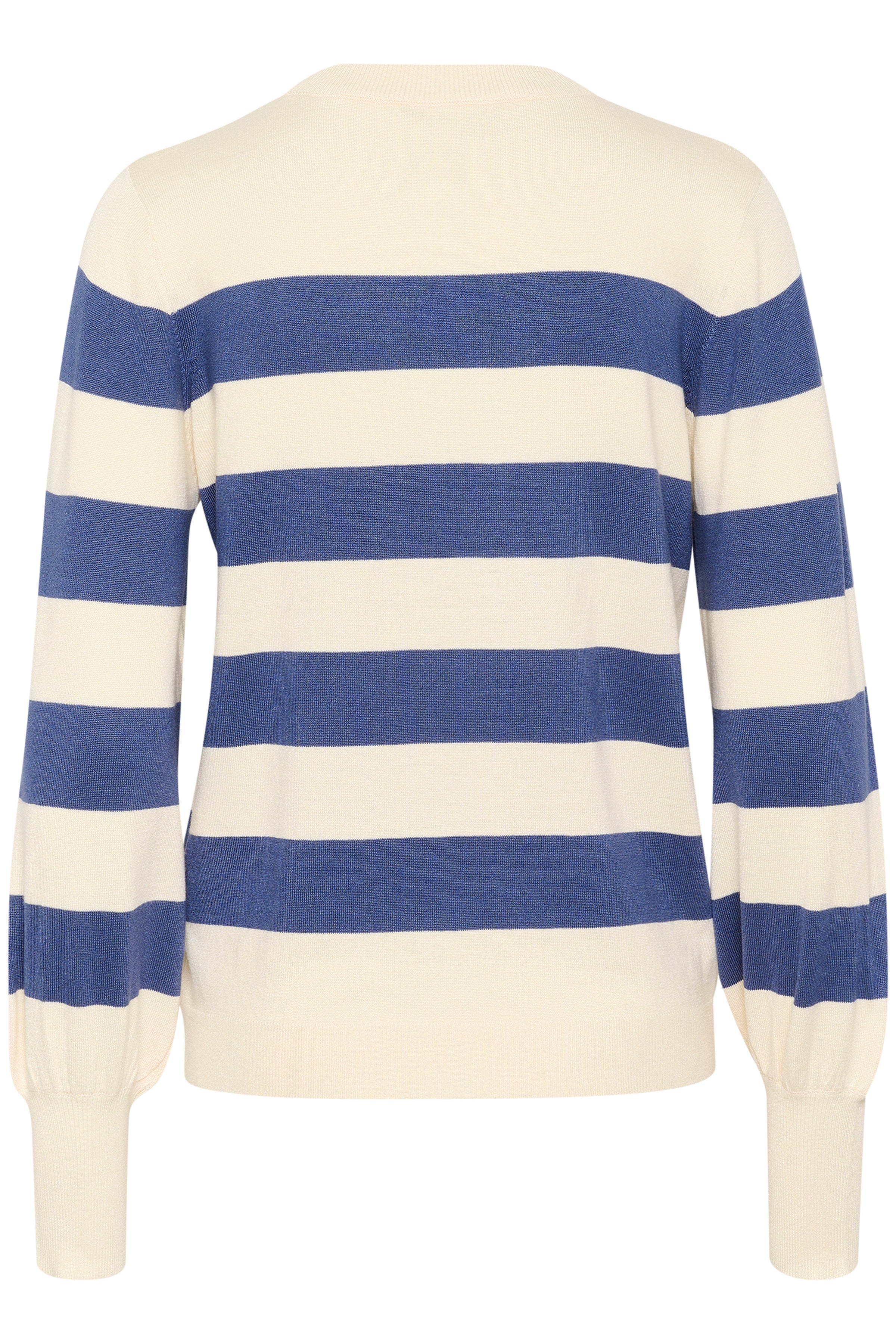 Kaffe KAlizza striped pullover turtledove/blue - Online - Mode