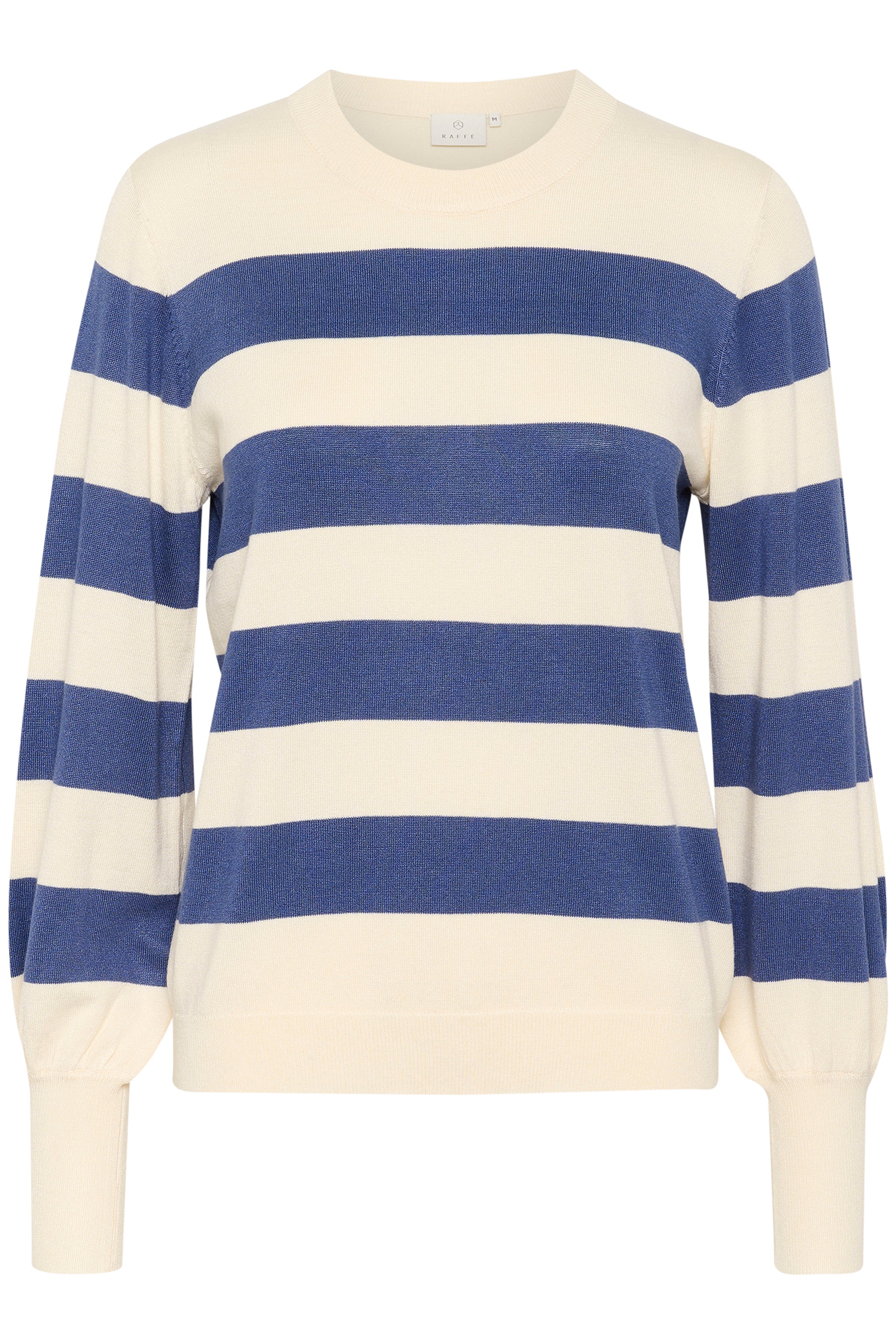 Kaffe KAlizza striped pullover turtledove/blue - Online - Mode