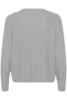 Kaffe KAlola knit pullover grey melange - Online - Mode