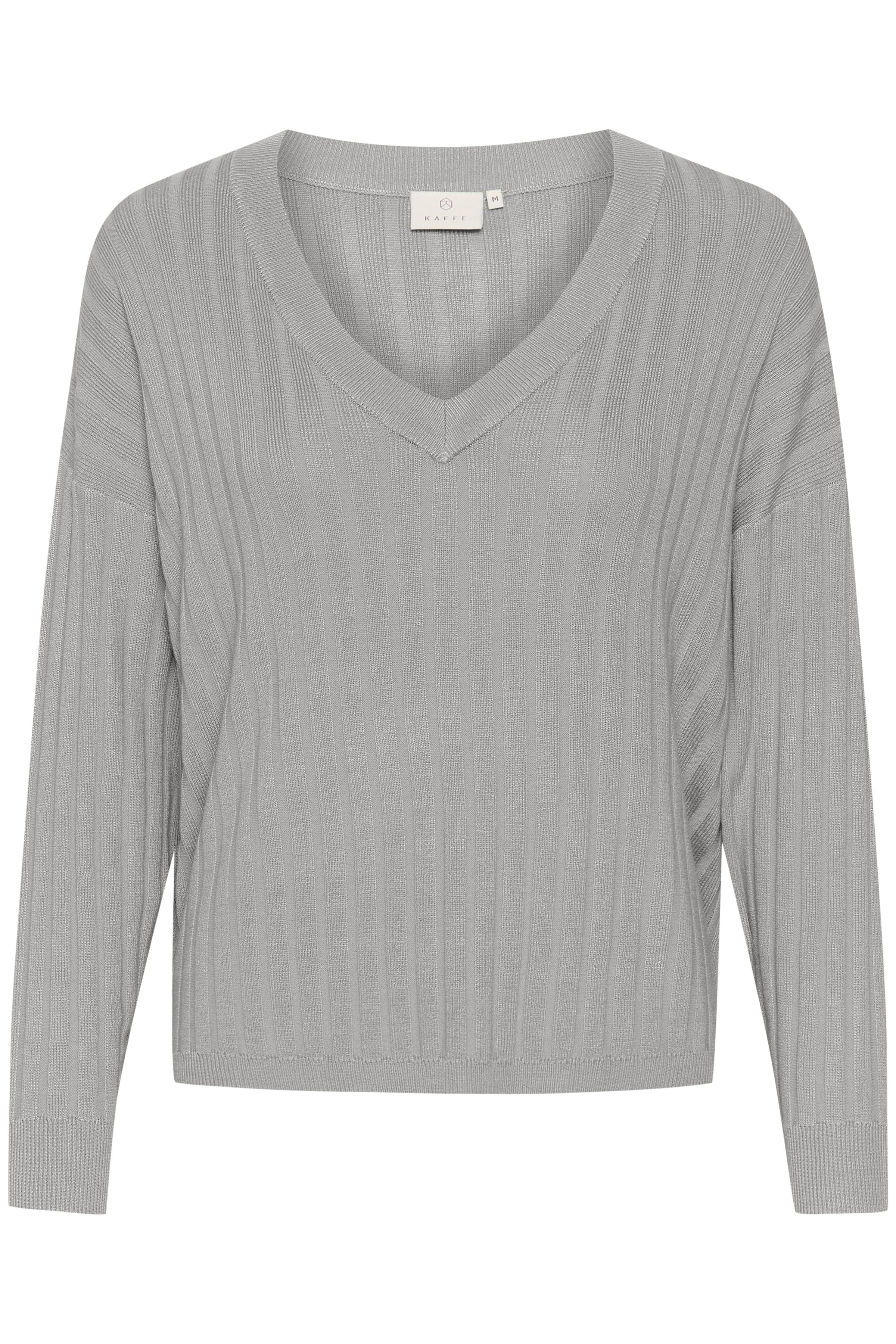 Kaffe KAlola knit pullover grey melange - Online - Mode