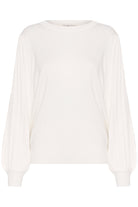 Kaffe KAlone knit pullover chalk - Online - Mode