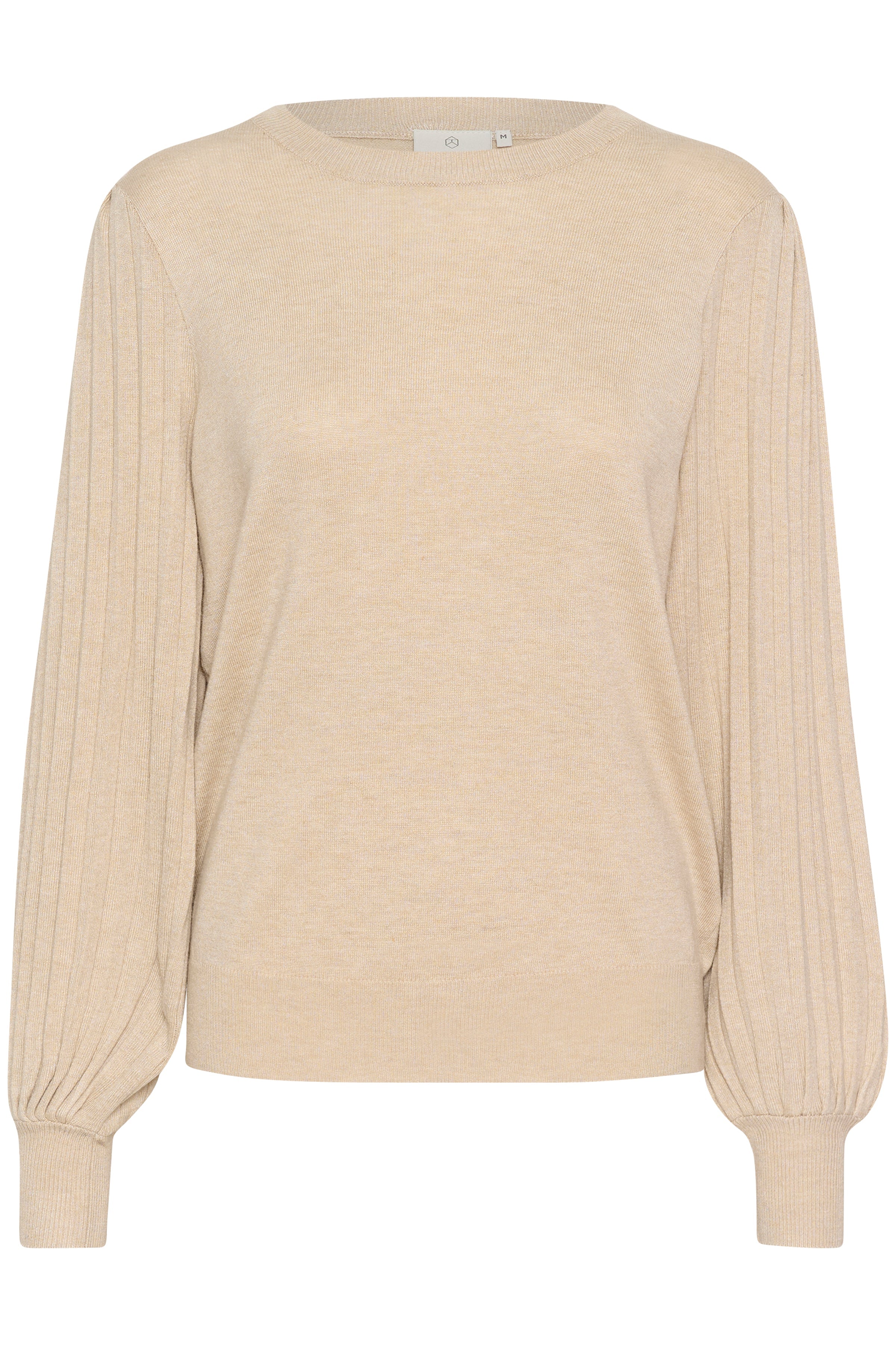 Kaffe KAlone knit pullover feather grey - Online - Mode