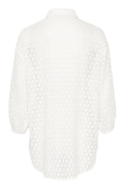 Kaffe KAloren lace shirt chalk - Online - Mode